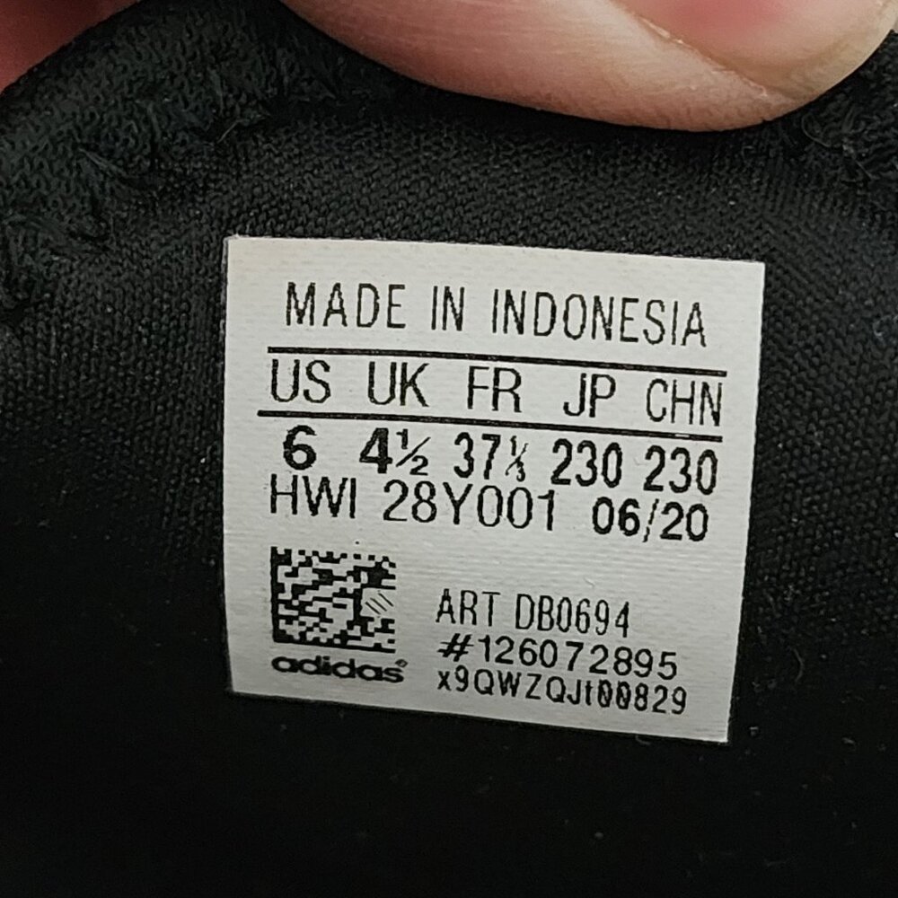 Adidas Cloudfoam Pure Women's Athletic Shoes Size 6 Black - Picture 9 of 9